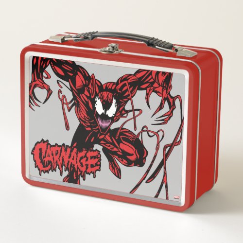Carnage Jumping Down Metal Lunch Box