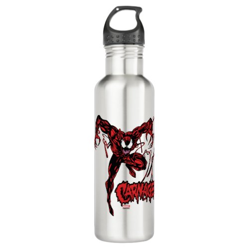 Carnage Jumping Down Stainless Steel Water Bottle