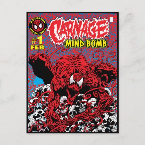 Carnage Mind Bomb Issue 1 Postcard