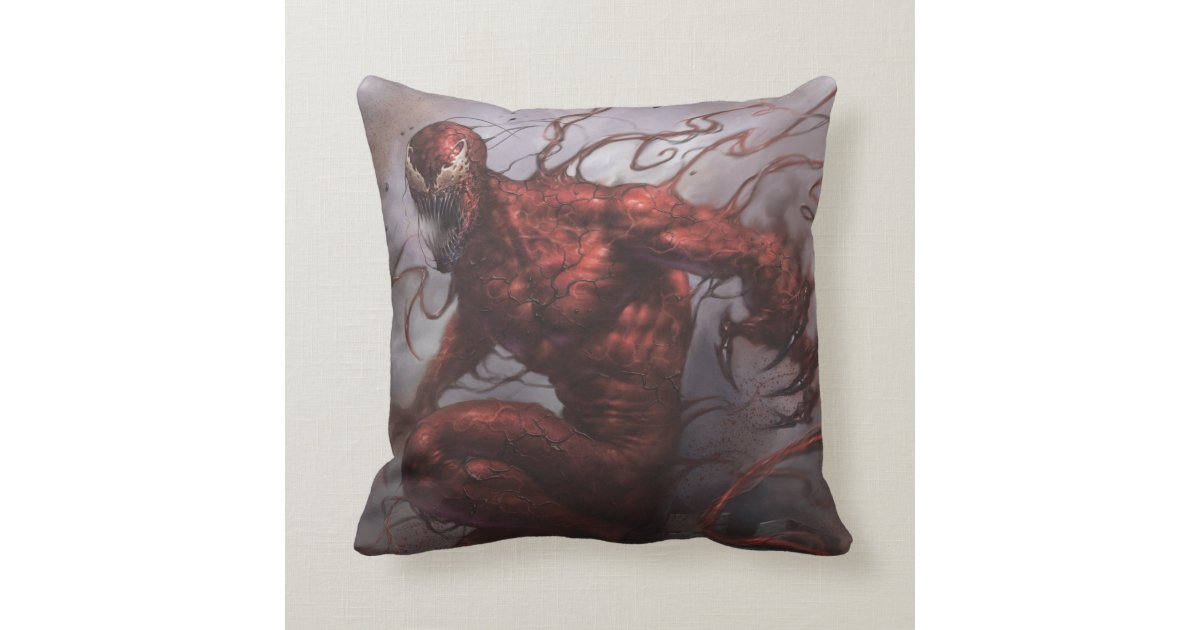 Carnage Perched Concept Art Throw Pillow