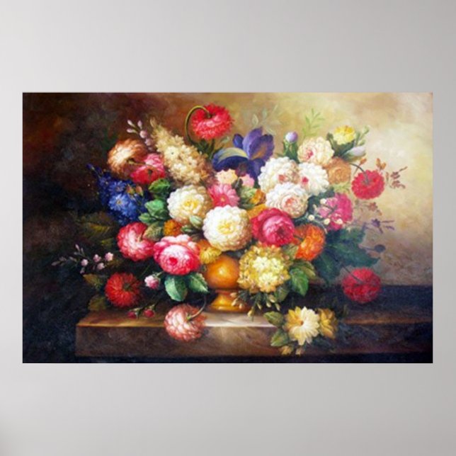 Carnation Arrangement Poster (Front)