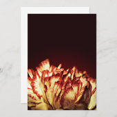 Carnation Fire invitations (Front/Back)