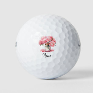 Carnation Flower for Golf Mom Mother's Day  Balls