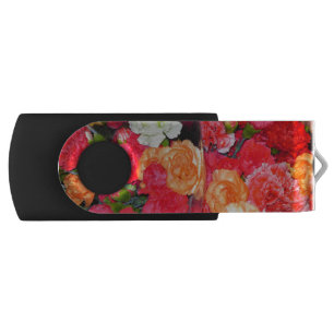 Carnation Flower mix USB Flash Drive