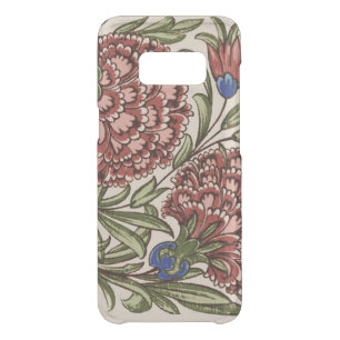Carnation Flower Tile Antique Rustic Art Uncommon Samsung Galaxy S8 Case