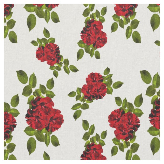 Carnation flowers fabric (Close Up)