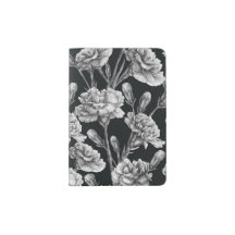 Carnation flowers print 