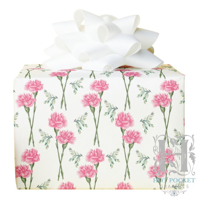 Carnation Gift Wrapping Paper (Creator Uploaded)