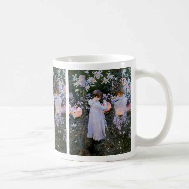 Carnation, Lily, Lily, Rose Coffee Mug (Right)