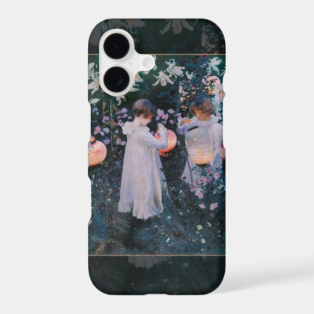 Carnation Lily Lily Rose John Singer Sargent Art Case-Mate iPhone Case (Back)