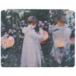 Carnation Lily Lily Rose John Singer Sargent Art iPad Smart Cover