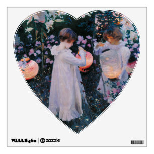 Carnation Lily Lily Rose John Singer Sargent Art Wall Decal
