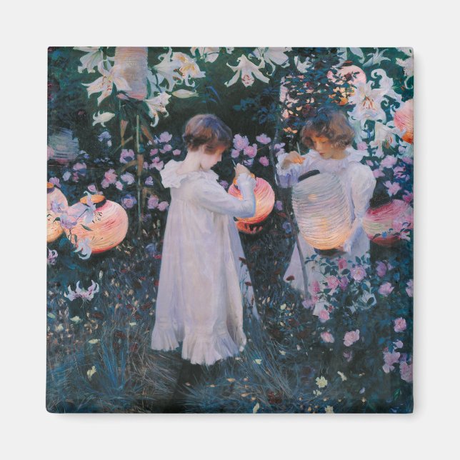 Carnation, Lily, Lily, Rose (John Singer Sargent) Magnet (Front)