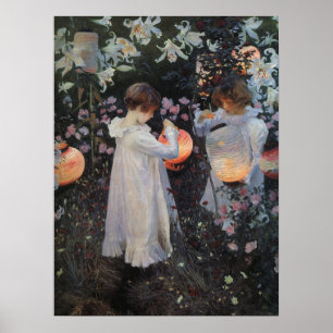 Carnation Lily Rose Sargent Print