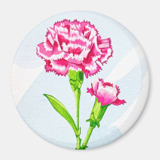 Carnation Magnet (Front)