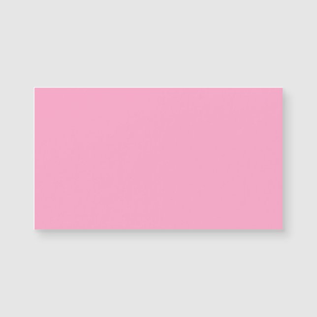Carnation Pink Solid Color | Classic | Elegant  (Front)