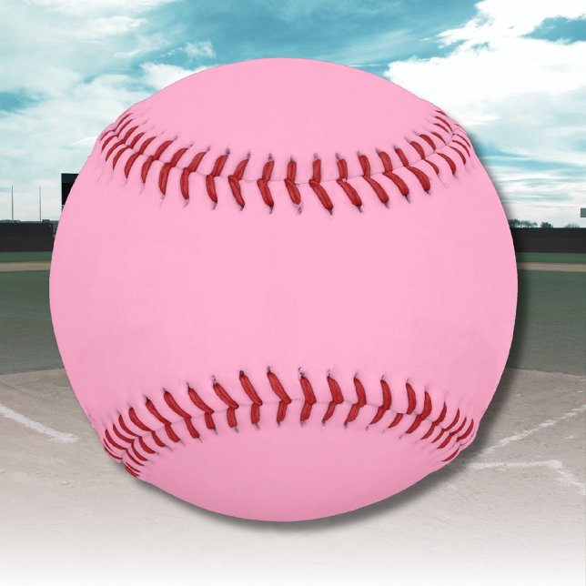 Carnation Pink Solid Color | Classic | Elegant  Baseball (Creator Uploaded)