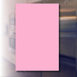 Carnation Pink Solid Color | Classic | Elegant  Magnetic Dry Erase Sheet<br><div class="desc">Carnation Pink Solid  Color | Classic Design | Elegant | Trendy | Stylish | Gift</div>