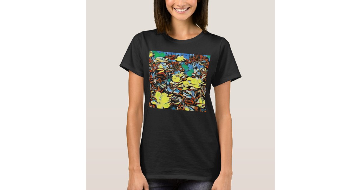 Carnation Top (Black) w/ Dreaming Effect Zazzle