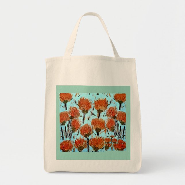 Carnation  tote bag (Front)