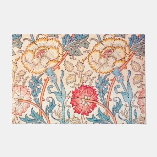 Carnation William Morris Doormat