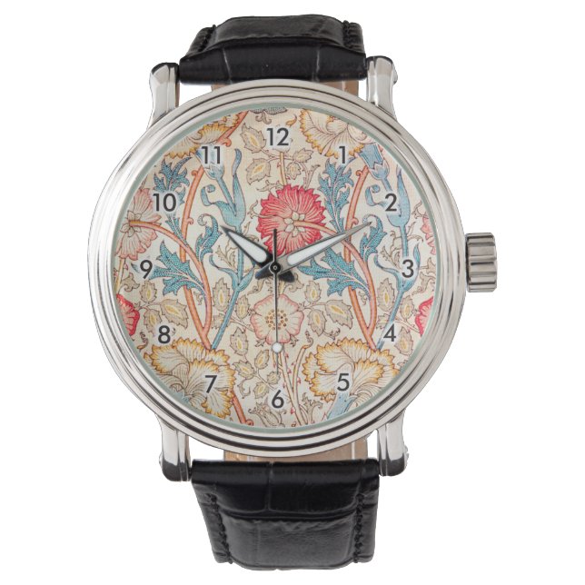 Carnation, William Morris Watch (Front)