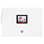 Carnations and Daisies Cards (Back Horizontal)