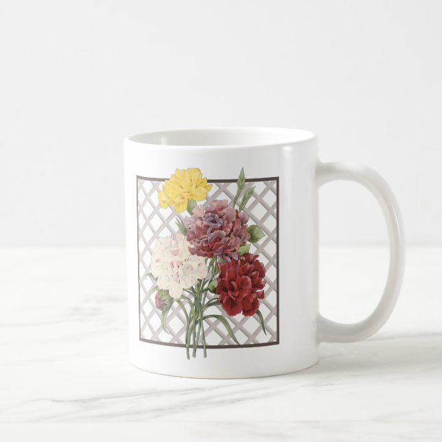 CARNATIONS COFFEE MUG (Right)