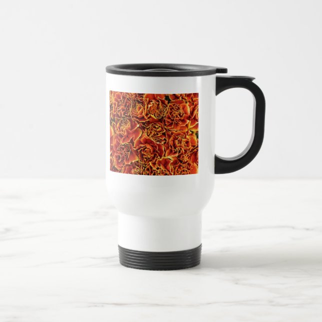 Carnations Travel Mug (Right)