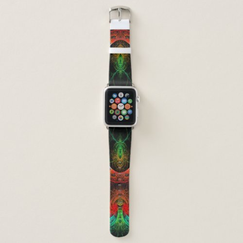 Carnaval Abstract Art Apple Watch Band