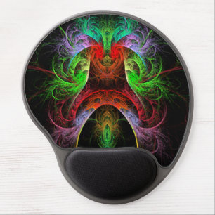 Carnaval Abstract Art Gel Mousepad