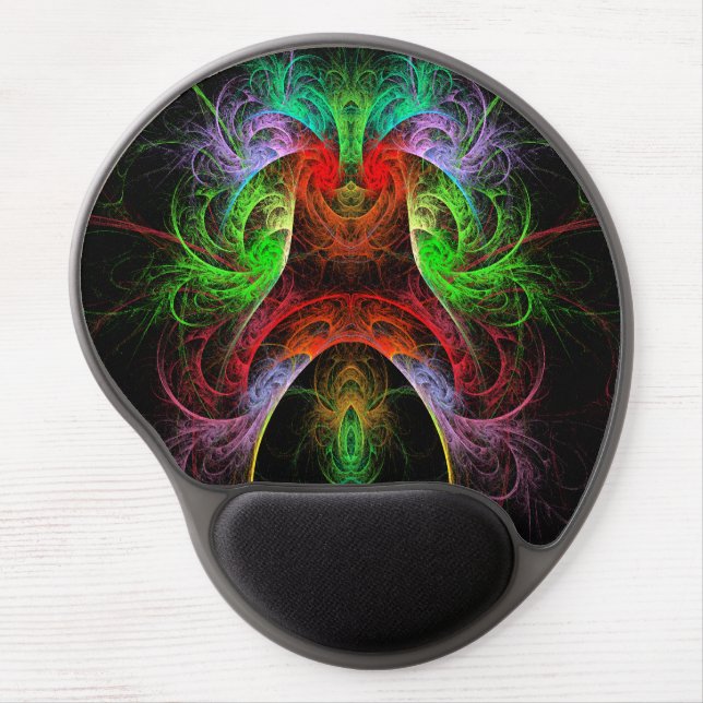 Carnaval Abstract Art Gel Mousepad (Front)
