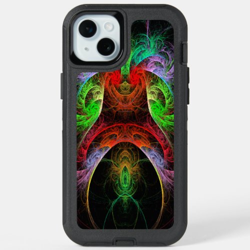 Carnaval Abstract Art iPhone 15 Plus Case