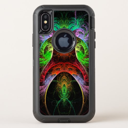 Carnaval Abstract Art OtterBox Defender iPhone X Case