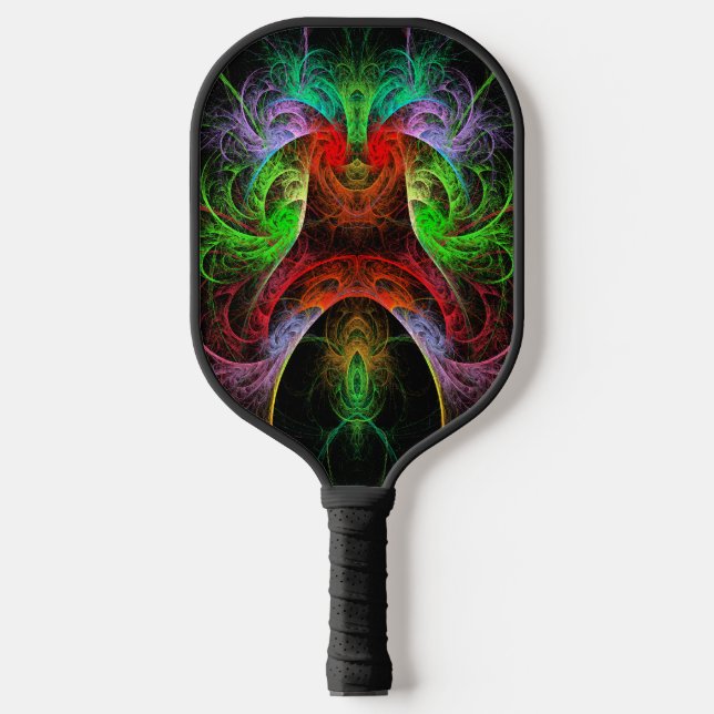 Carnaval Abstract Art Pickleball Paddle (Front)