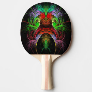 Carnaval Abstract Art Ping-Pong Paddle