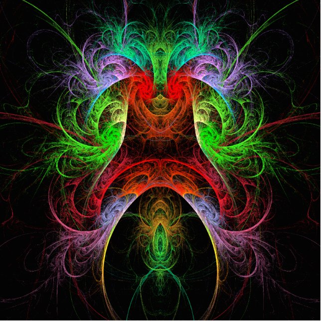 Carnaval Abstract Art Statuette (Front)