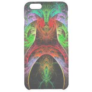 Carnaval Abstract Art Clear iPhone 6 Plus Case