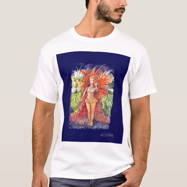 Carnaval Brasil T-Shirt (Front)