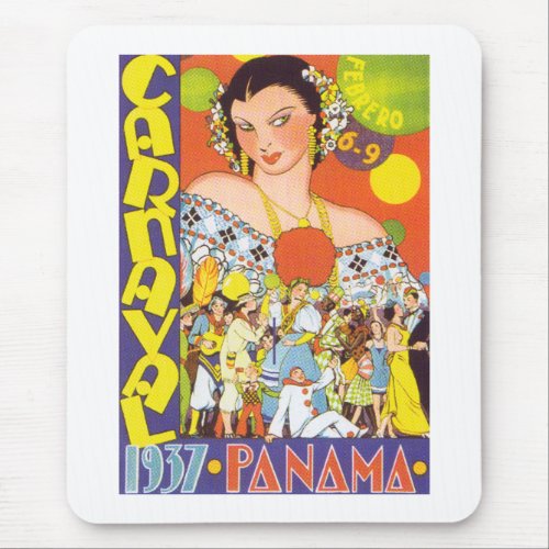 Carnaval in Panama Mouse Pad