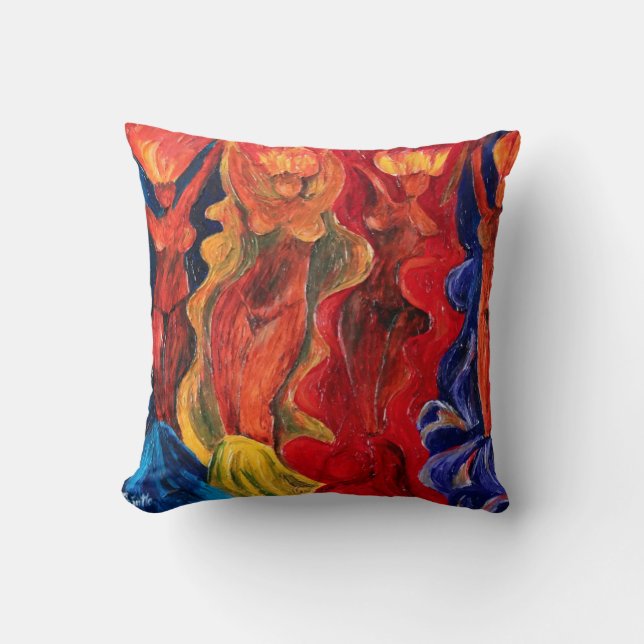 Carnavalesque 2010 throw pillow (Front)