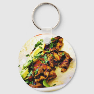 Carne Asada Tacos Keychain