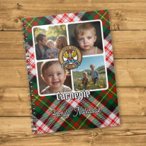 Carnegie Family Photo Collage Notebook