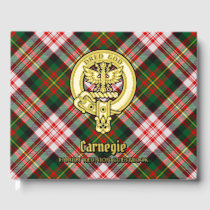 Carnegie Family Reunion Foil Guest Book
