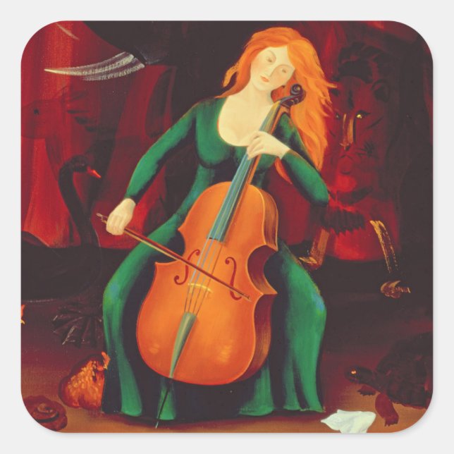 Carneval des Animeaux 2001 Square Sticker (Front)