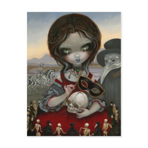 "Carnevale di Morte" Postcard
