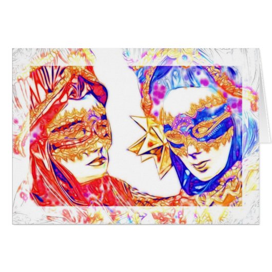 Carnevale di Venezia Cards (Front Horizontal)