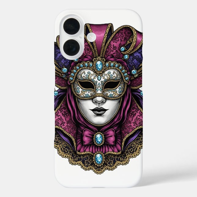 Carnevale di Venezia Case-Mate iPhone Case (Back)