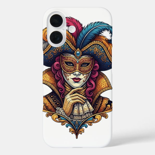 Carnevale di Venezia Case-Mate iPhone Case (Back)