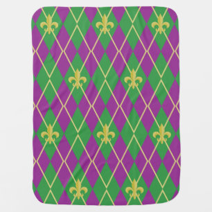 Carnival Argyle Baby Blanket
